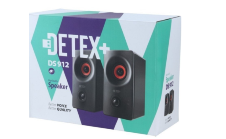 اسپیکر دو تیکه برقی بلوتوثی Detex DS912