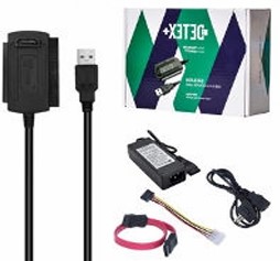 ﺗﺑﺩﻳﻝ ﺁﺩﺍﭘﺗﻭﺭﺧﻭ ﺭ Usb2 to IDE/Sata Detex