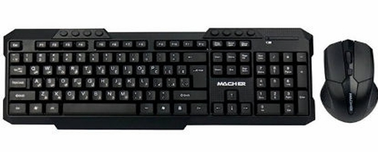 ست ماوس و کیبورد بی سیم Macher MR-W415