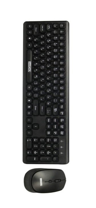 ست ماوس و کیبورد بی سیم Sadata SKM 3401 WL