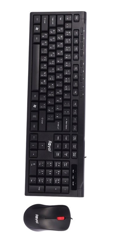 ست کیبورد و ماوس سیمی Royal R-KM720