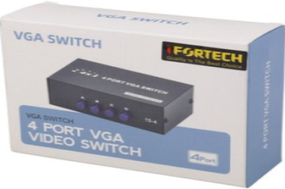 سوییچ  1 به 4 دستی Venetolink  VGA