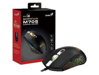 ﻣﻭﺱ ﺳﻳﻣﯽ ﮔﻳﻣﻳﻧﮓ   Genius Scorpion M705