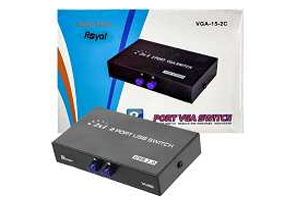 سوییچ  1 به 2 دستی VGA
