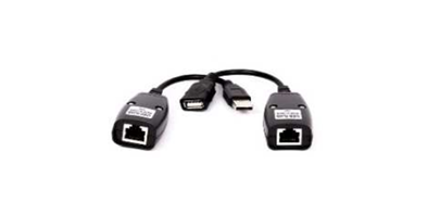 ﺍﮐﺳﺗﻧﺩﺭ ﻁﻭﻝ usb ﺑﺎ ﮐﺎﺑﻝ ﺷﺑﮑﻪ   Gr _RJ45  Venetolink 60m
