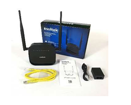 ﻣﻭﺩﻡ 2ﺁﻧﺗﻥ 4ﭘﻭﺭﺕ   Soltek WM305N +ADSL2